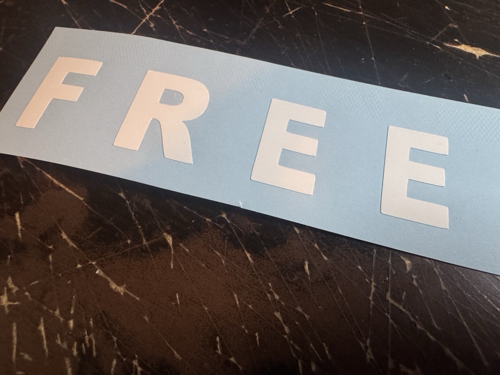 FREEDOM Vinyl Decal Sticker – Die Cut weatherproof – Charlie Kirk Patriotism USA