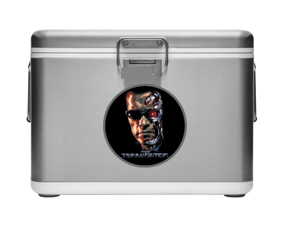 Movie – The Terminator – 4" Handmade Vinyl Decal Vehicle Cooler Laptop Decor 26