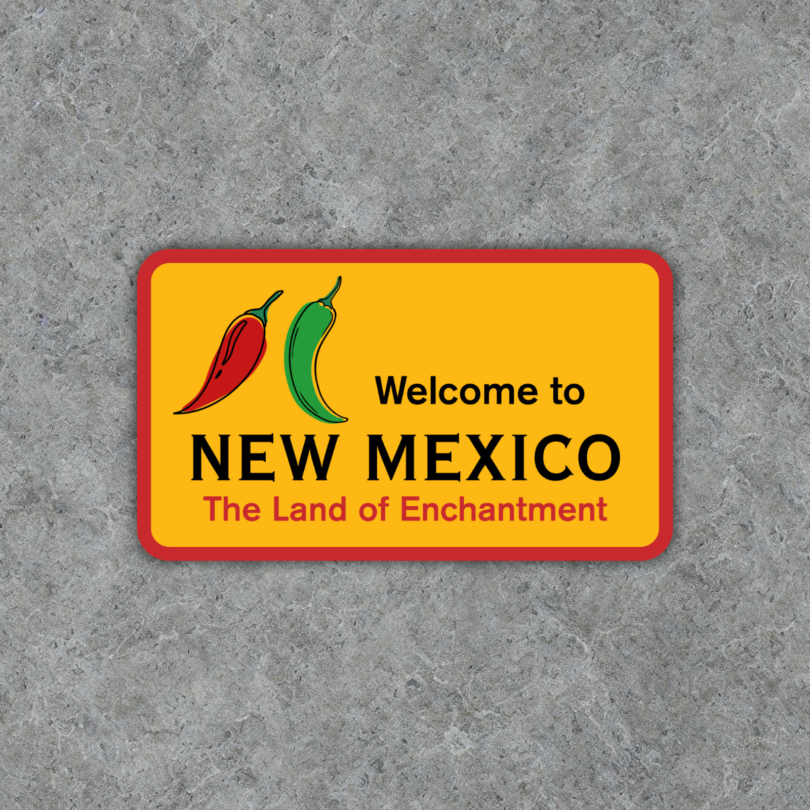 Welcome to New Mexico Sticker The Land of Enchantment Vinyl Waterproof Decal
