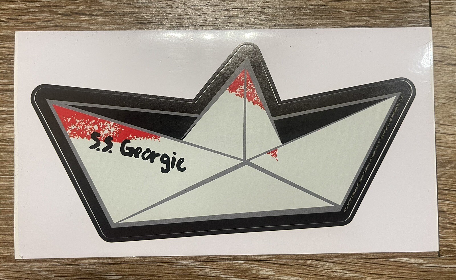 IT Sticker Decal Removable Decorative For Any Smooth Surface
