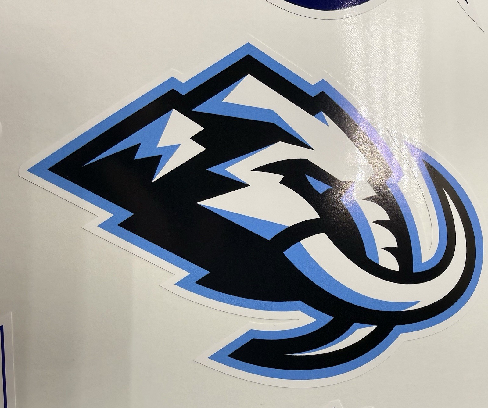 Utah Mammoth Regular Vinyl Decal