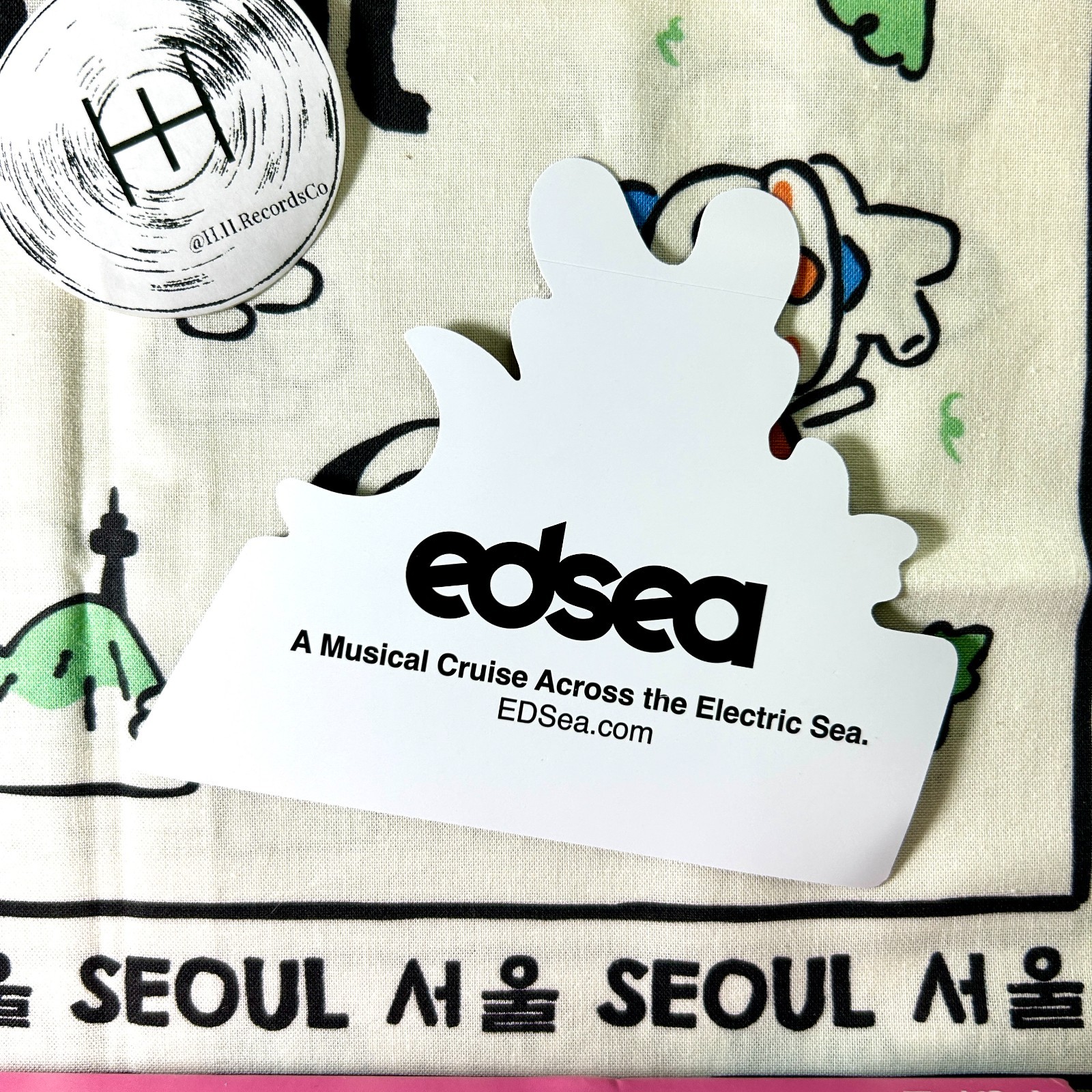 EDC 2026 Official EDSea Sticker Waterproof Vinyl Car Decal Insomniac