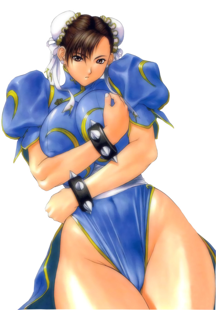 Street fighter sticker Chun Li weatherproof bumper vinyl decal