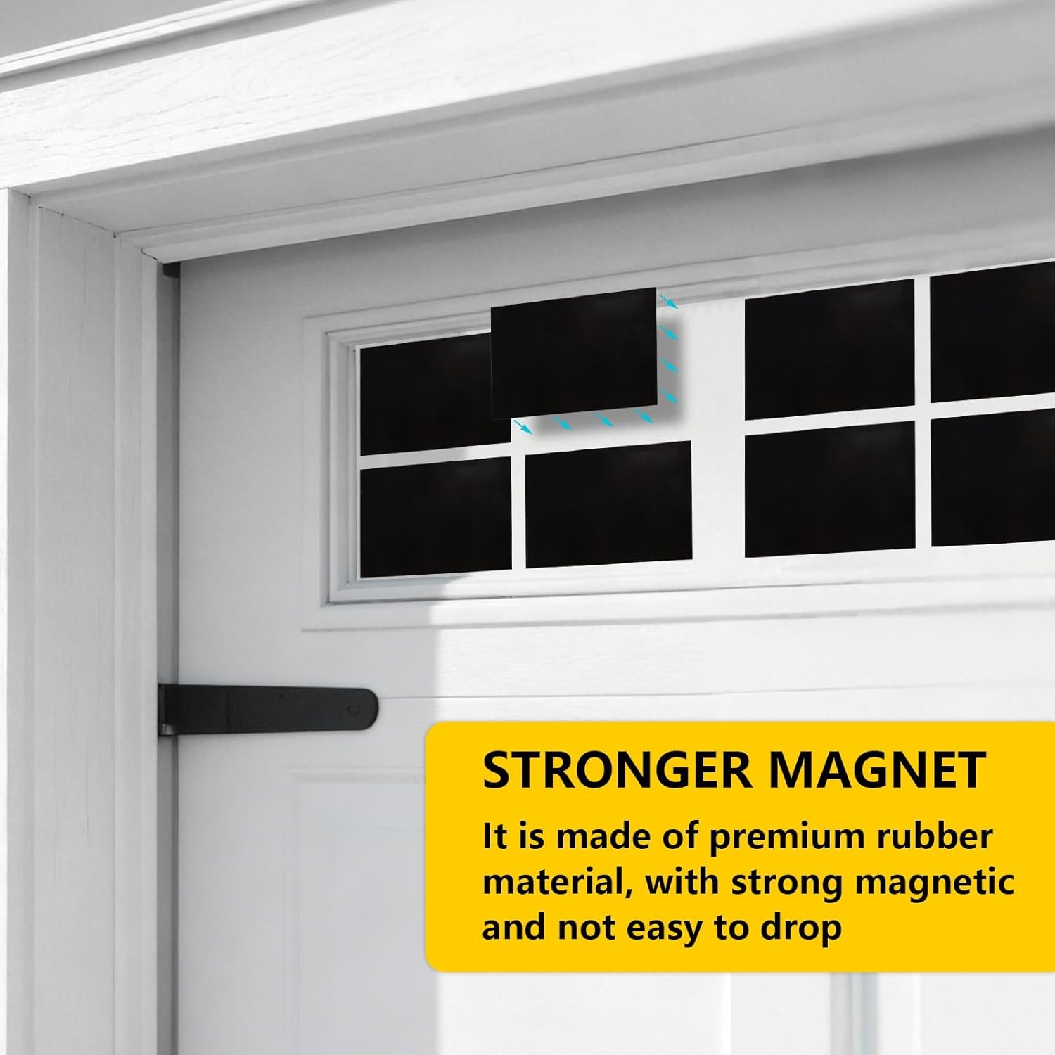 32Pack 2 Car Garage Kits Magnetic Panels Sheets Fake Faux Magnetic Windows Hardw