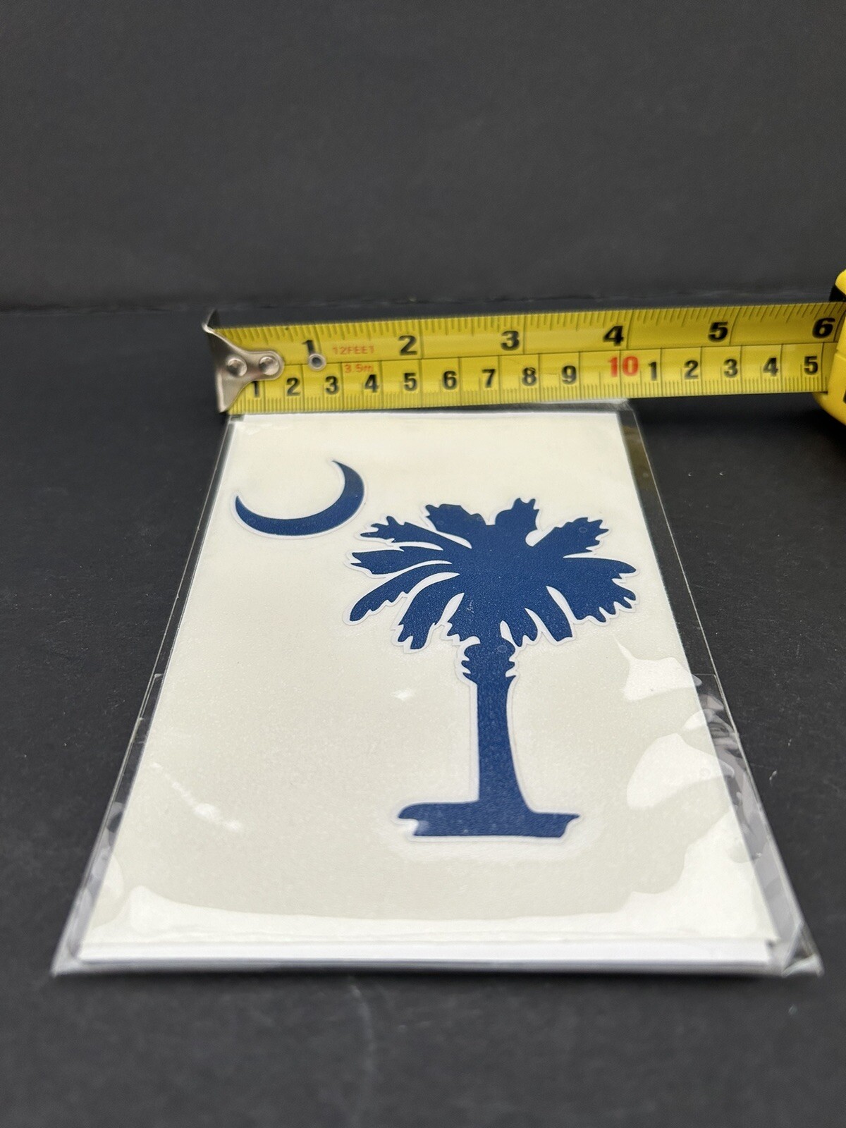 Palmetto Tree & Moon – SC – Palm – South Carolina – Vinyl Decal