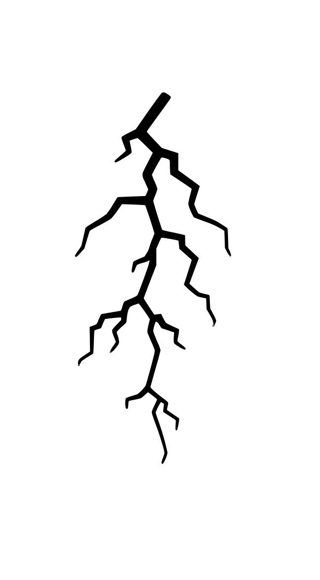 Lightning Bolt – Decal Sticker – Multiple Colors & Sizes – Laptop Car Bottle