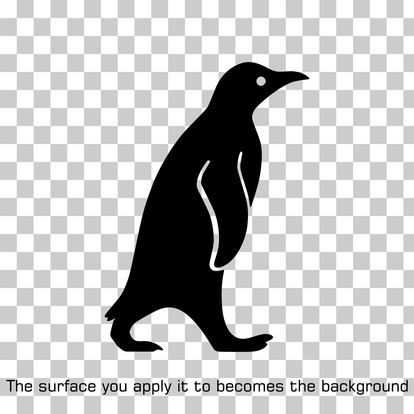 Penguin Custom Vinyl Decal Sticker Indoor Outdoor Car Window Laptop Zoo Gifts