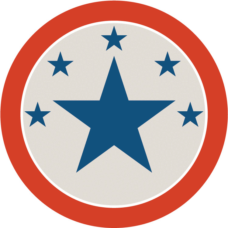 United States Of America Stars Patriot Car Bumper Sticker Decal