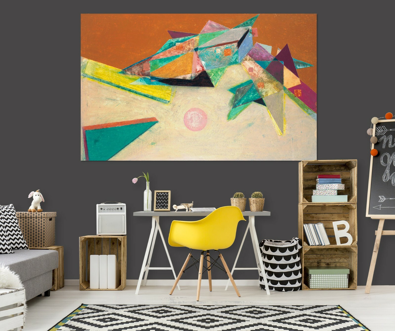 3D Color Stereo Graphics A219 Wall Stickers Wall Murals Wallpaper Allan P Amy