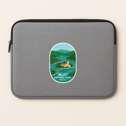 Mljet Croatia Iron On Heat Transfer Vinyl HTV Die-Cut World National Parks