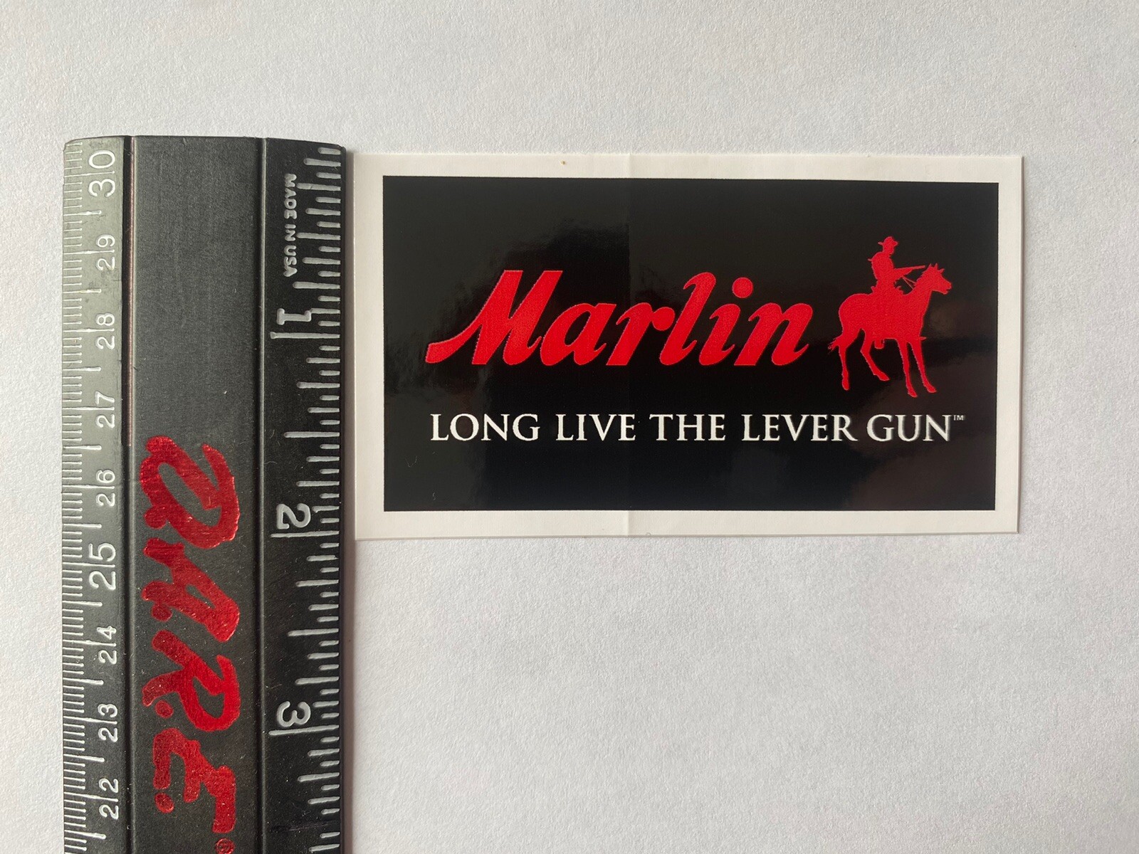 Marlin Firearms Vinyl Decal Bumper Window Safe Sticker 3 1/2 x 2 Ruger
