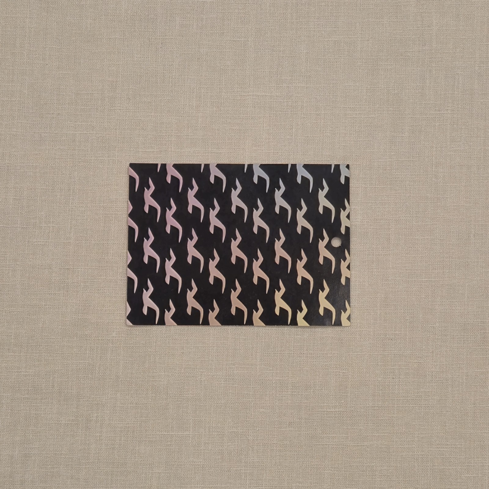 Hollister Co. by Abercrombie – Black & Multicolor Logo Rectangle Sticker
