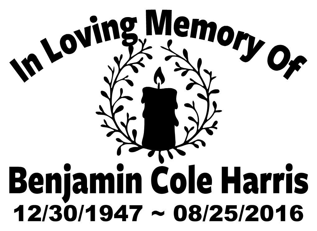 In Loving Memory Decal Custom Candle Light Car Vinyl Sticker Eternal Flame |