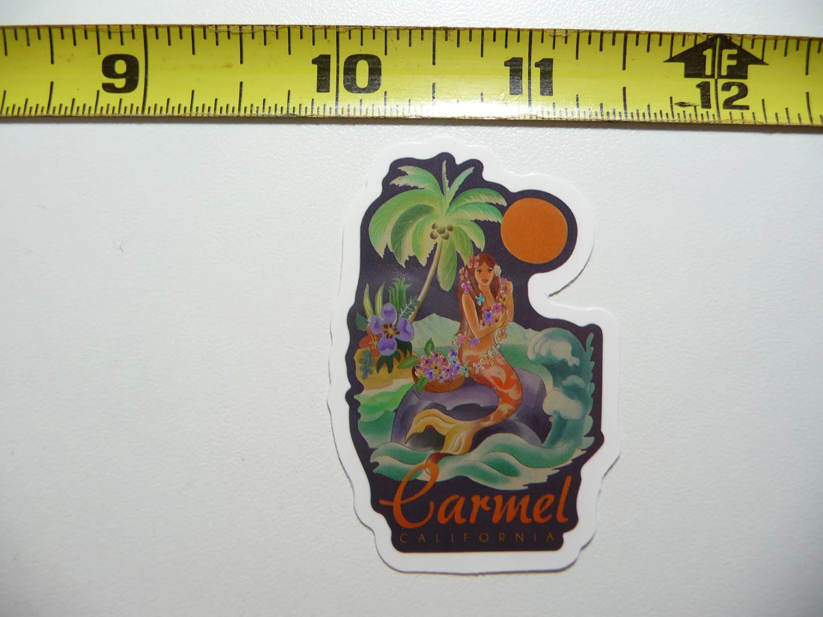 CALIFORNIA CARMEL MERMAID SMALL STICKER DECAL PRIDE STATE FUNNY