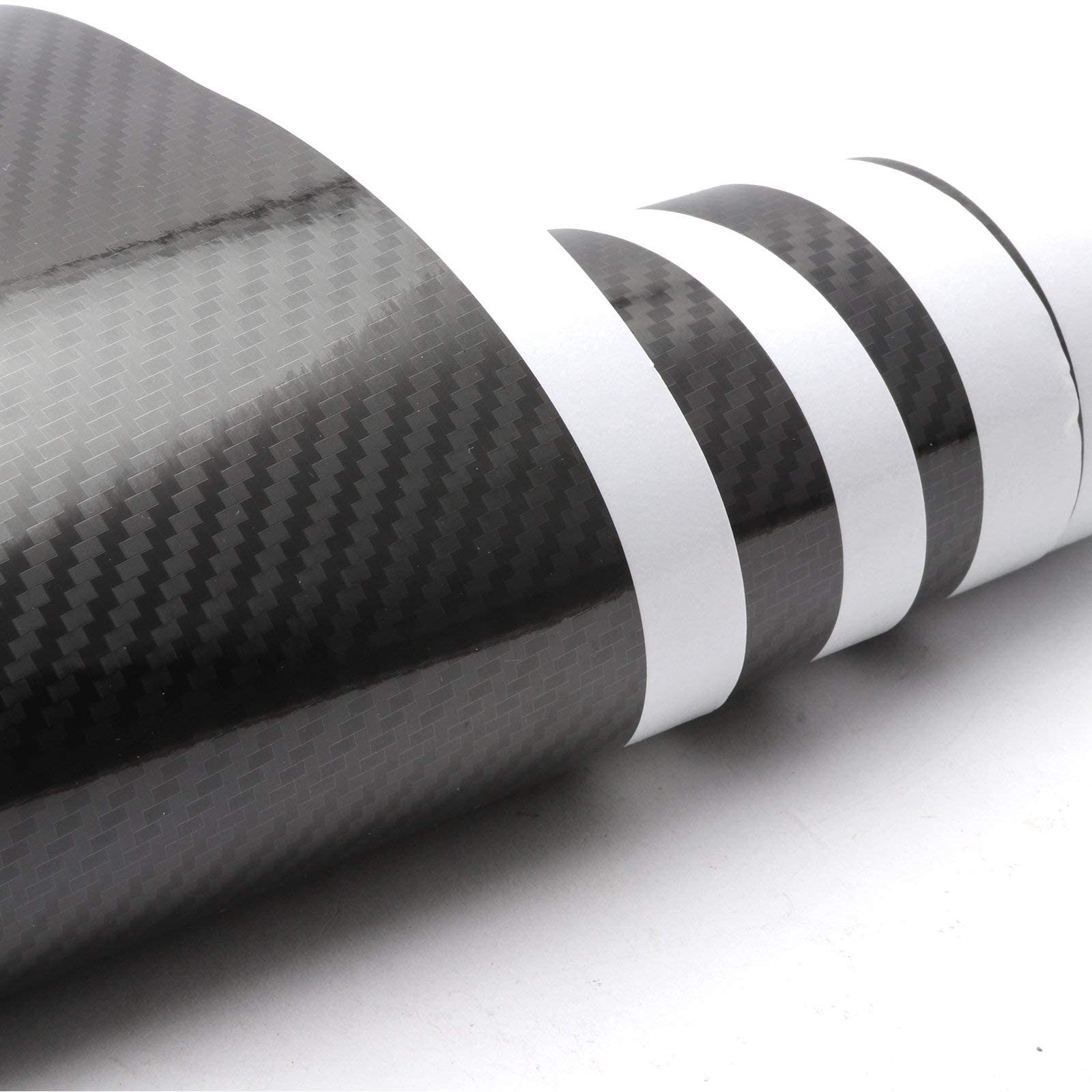7-Inch Width Rally Racing Stripe Vinyl Graphics Decal Universal Car, Gloss Bl…
