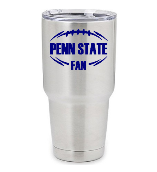 Penn State Fan Decal for Yeti, Car, Truck, Tumbler, Water Bottle