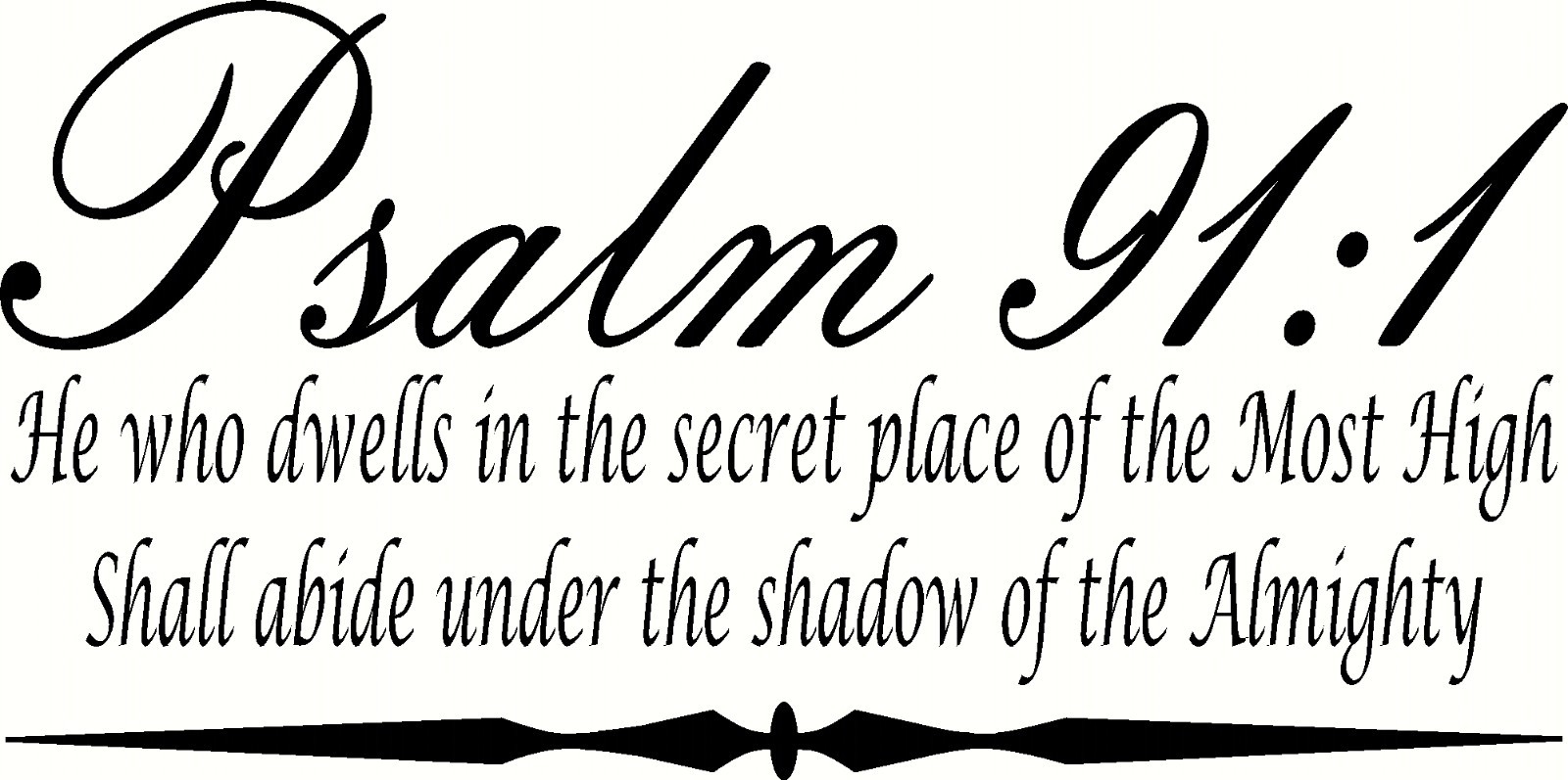 Psalm 9:11 11"x22" Bible Verse Wall Decal by Scripture Wall Art – Decor