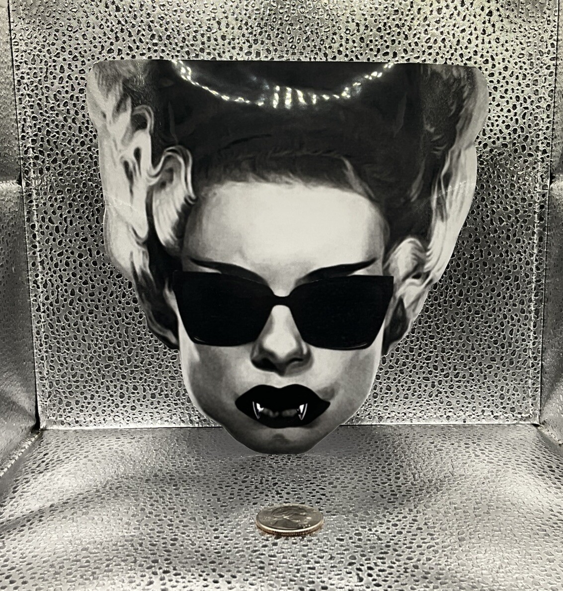 Bride Of Frankenstein Vinyl Sticker – Large Laminated Waterproof Decal