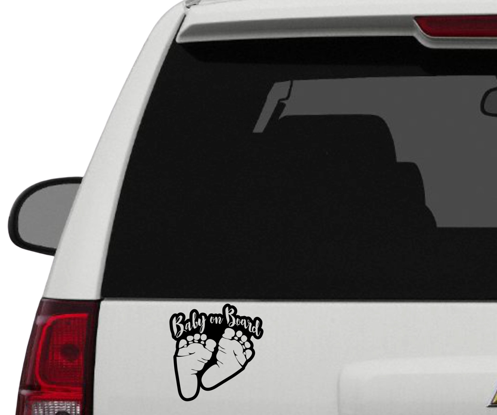 Baby on Board Vinyl Decal Sticker Car Auto SUV Truck Window Bumper Wall Laptop