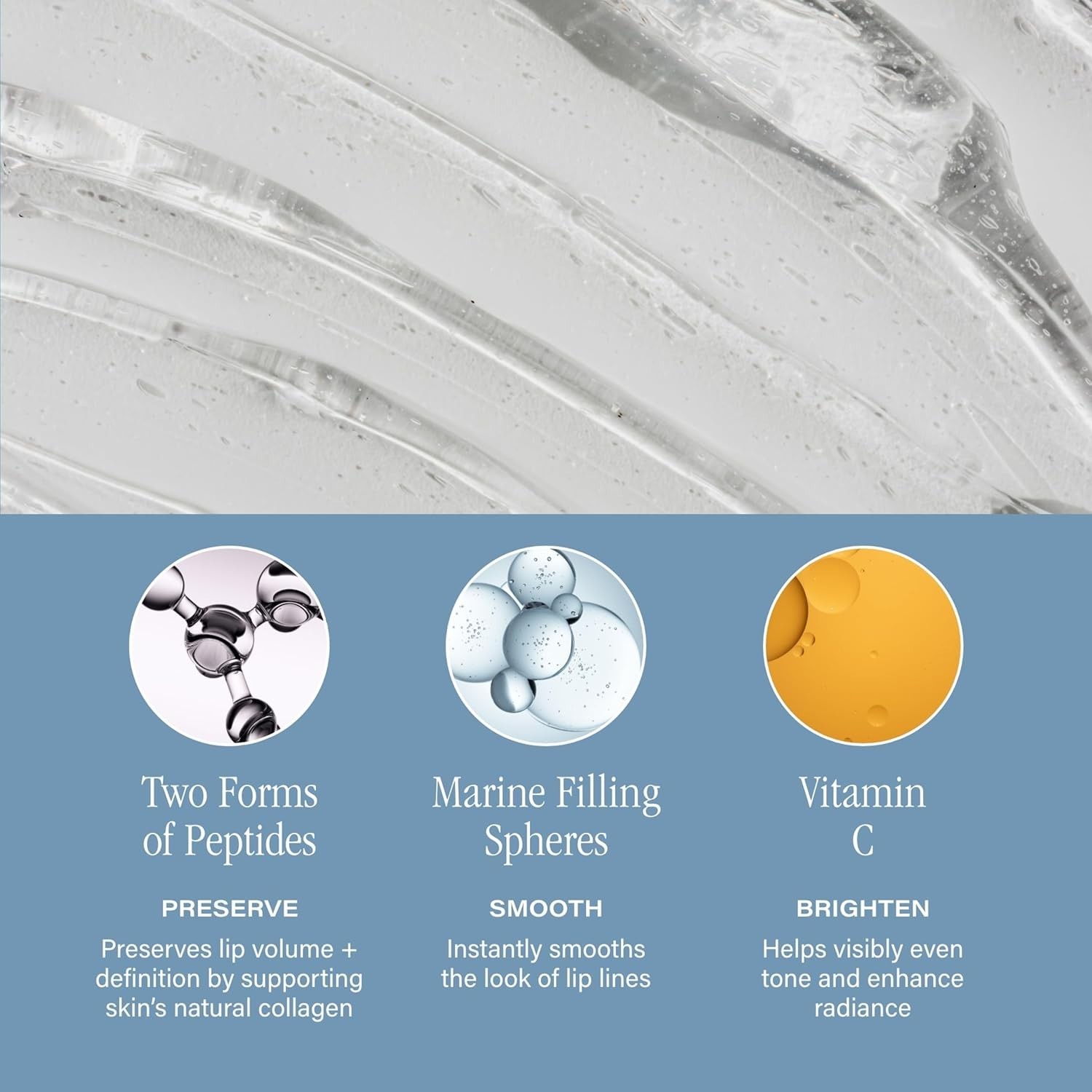 Lip Amplifying Serum Lip6X with Peptides Deep Moisturizing Care SKINN Plumps