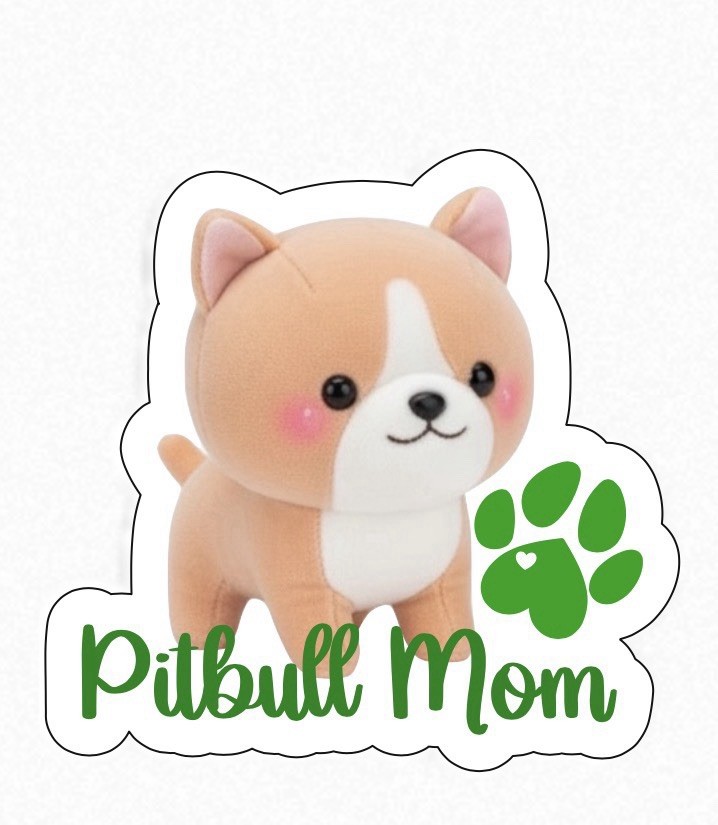 Dog Mom Puppy Breeds Iron On Transfer Decals For Tshirts, Sweatshirts, Totetbags