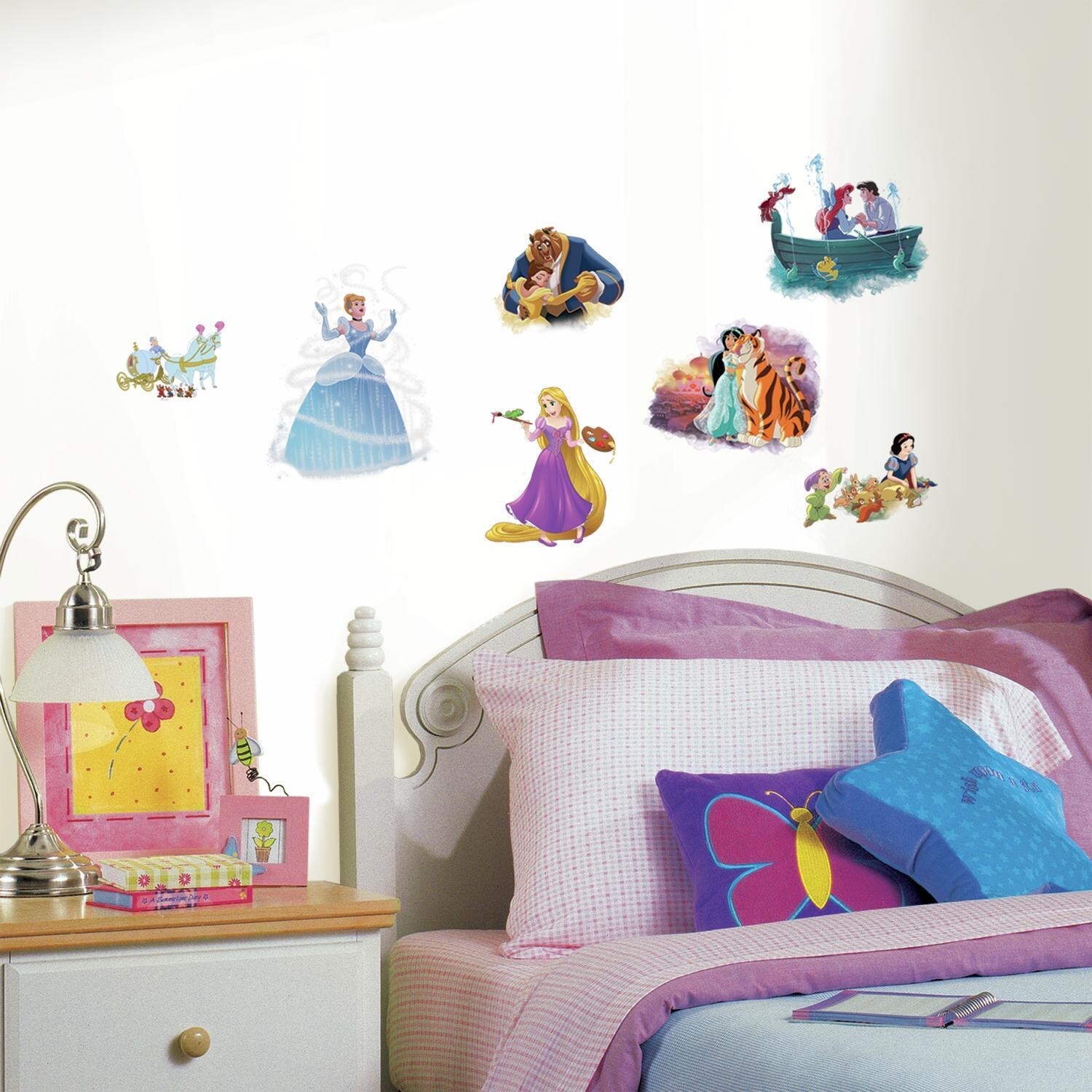 RoomMates RMK3278SCS Disney Princess Dream Big Peel and Stick Wall Decals