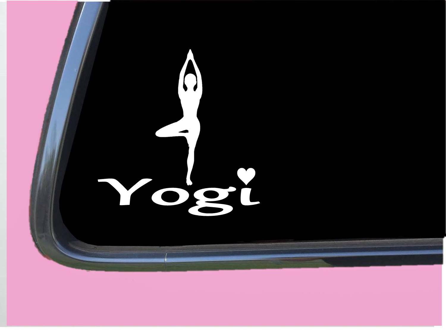 Yogi Tree TP 739 Sticker 6" Decal yoga mat block pants extra thick