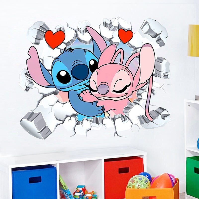 STITCH Kids Nursery Wall Stickers Bedroom Decal Art Vinyl Decals 20 Styles