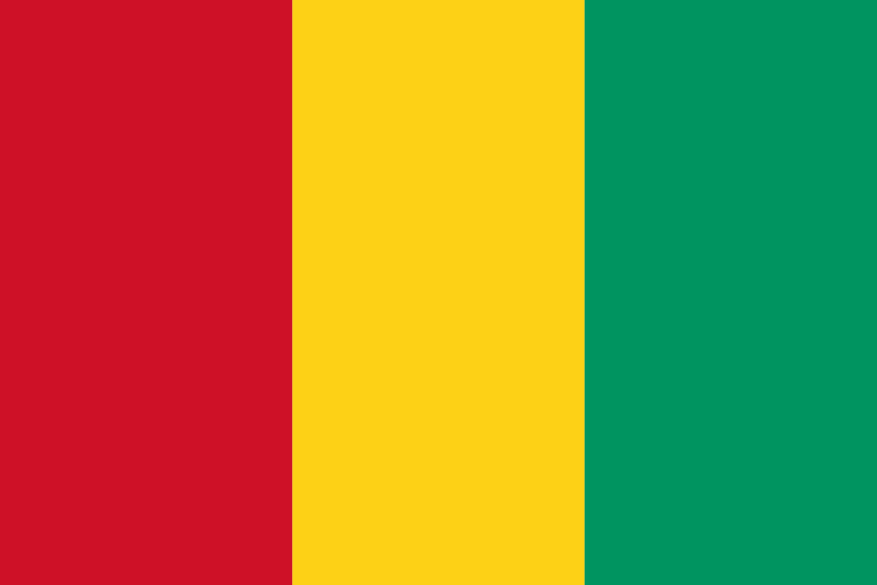 Guinea Country Flag Vinyl Decal Sticker Car Truck Bumper Laptop Tumbler Mug