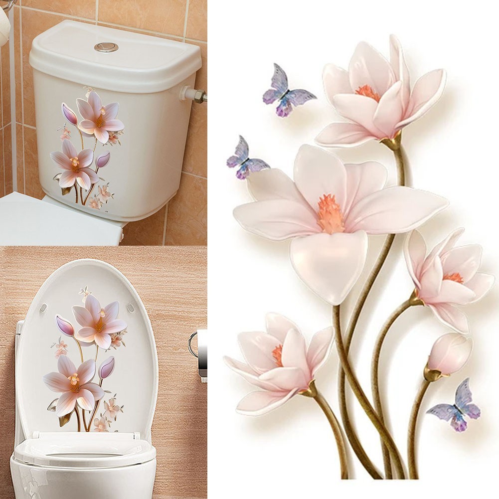 Vibrant and Stylish Wall Decor featuring 3D Floral Patterns Easy to Apply