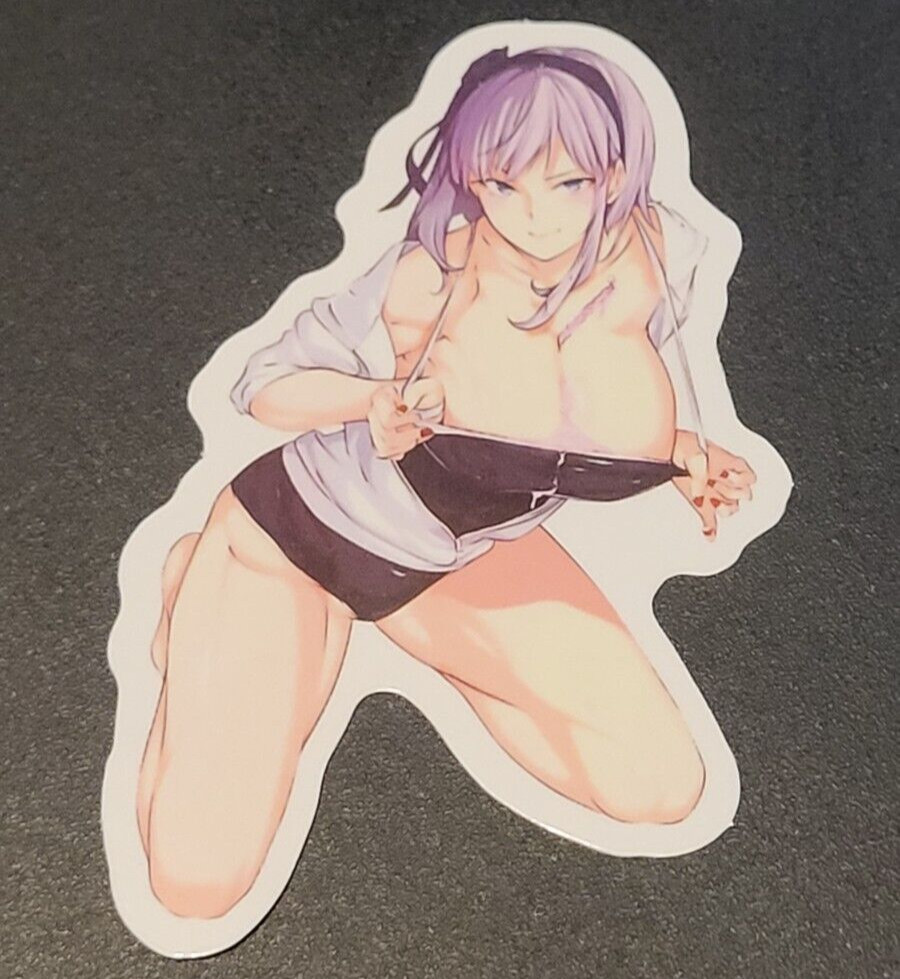 Anime Waifu Vinyl For Laptop, Phone, or Decal ~(2"X2.5")
