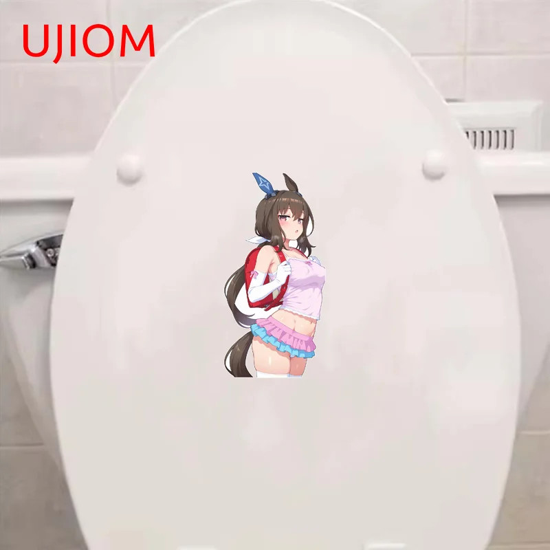 UJIOM Lovely For Pretty Derby Girl Wall Sticker Artistic Fashionable Catching