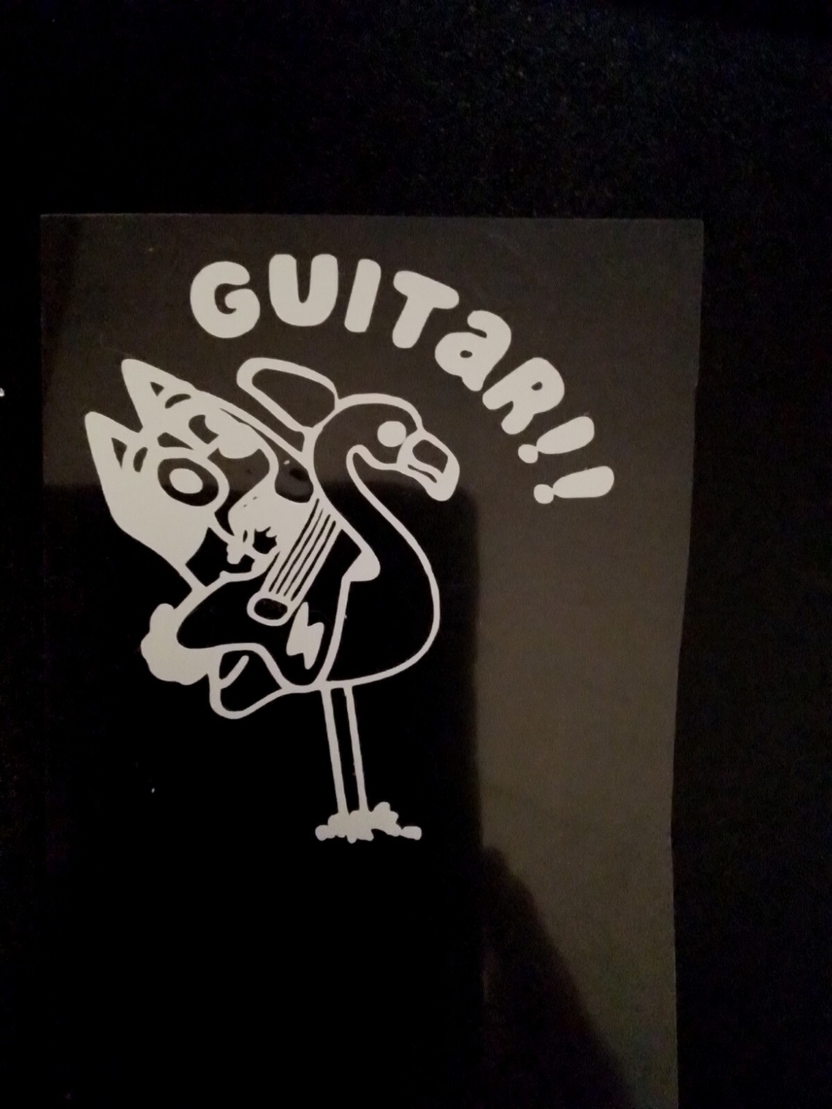 BLUEY LOGO STICKER VINYL DECAL *GUITAR! " WINDOW WALL COMPUTER TABLET