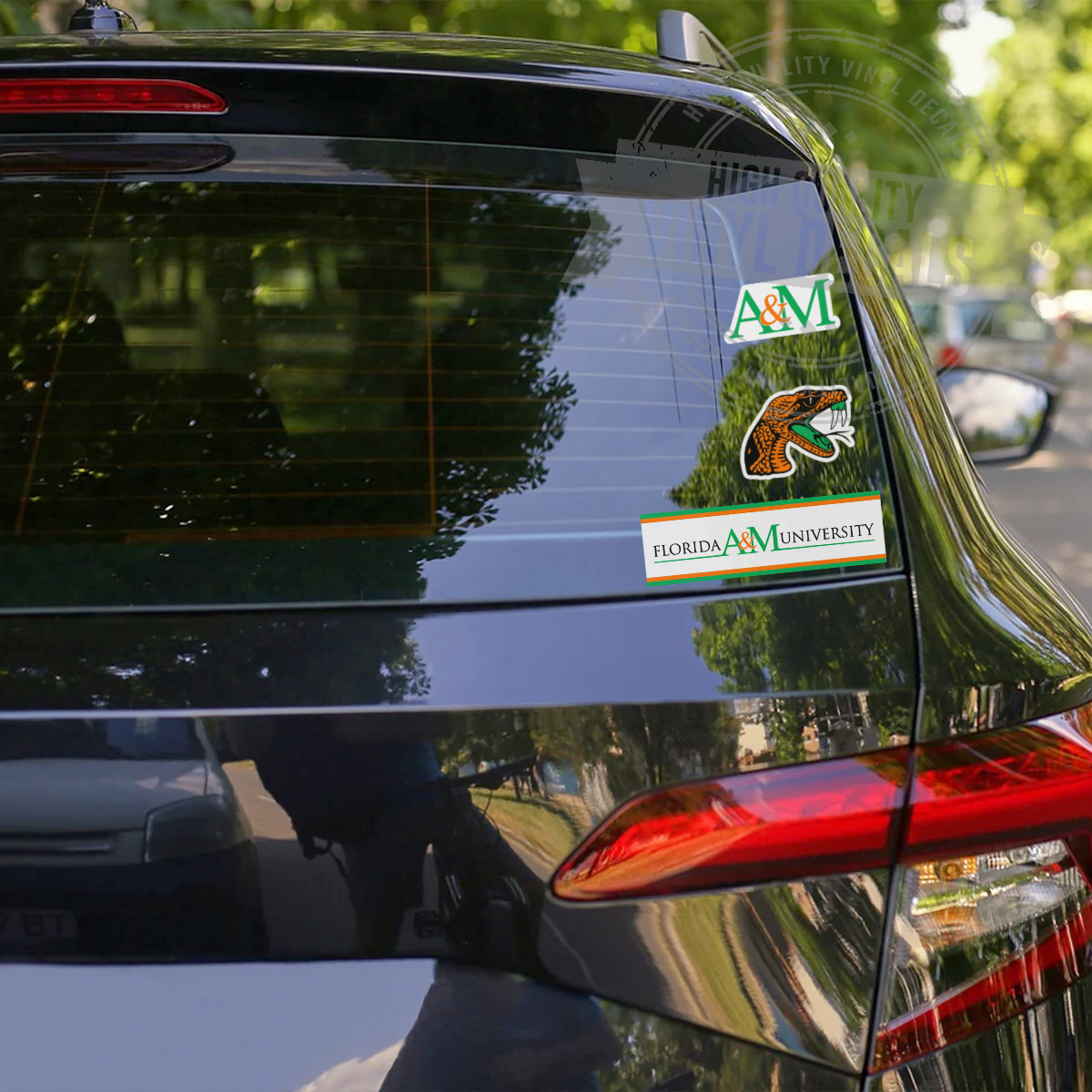 Florida A&M University NCAA Rattlers FAMU A4 Printed Vinyl HQ Decal Sticker Kit