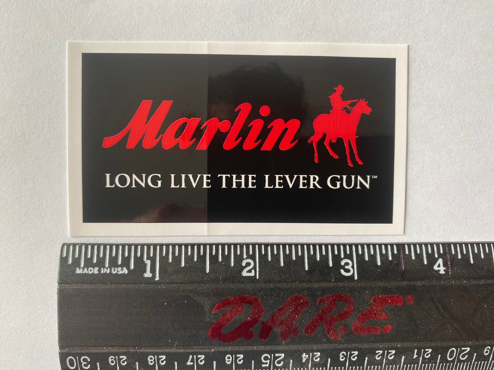 Marlin Firearms Vinyl Decal Bumper Window Safe Sticker 3 1/2 x 2 Ruger