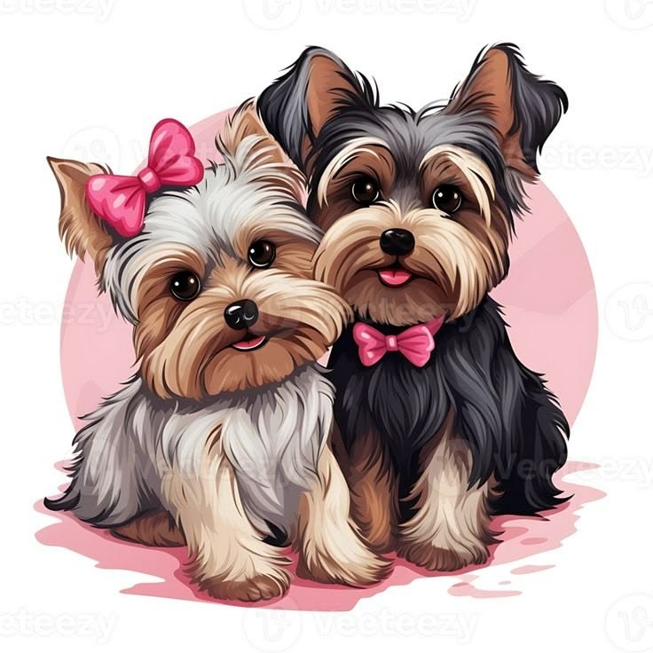 Terrier Friends Sticker Decal Laptop Wall Mirror Cup Tumblr Locker Bin