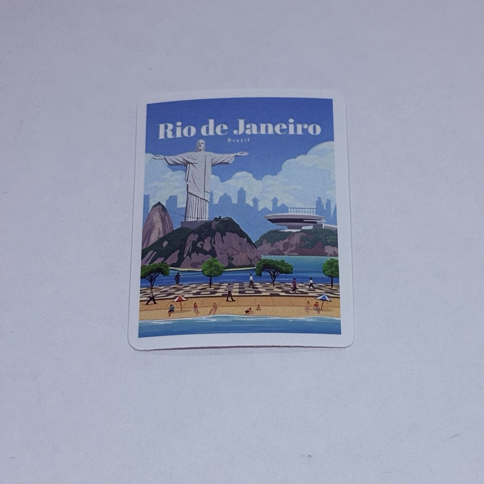 Rio De Janeiro Sticker Brazil Travel City Tour Art Decal Vinyl Souvenir Tc6