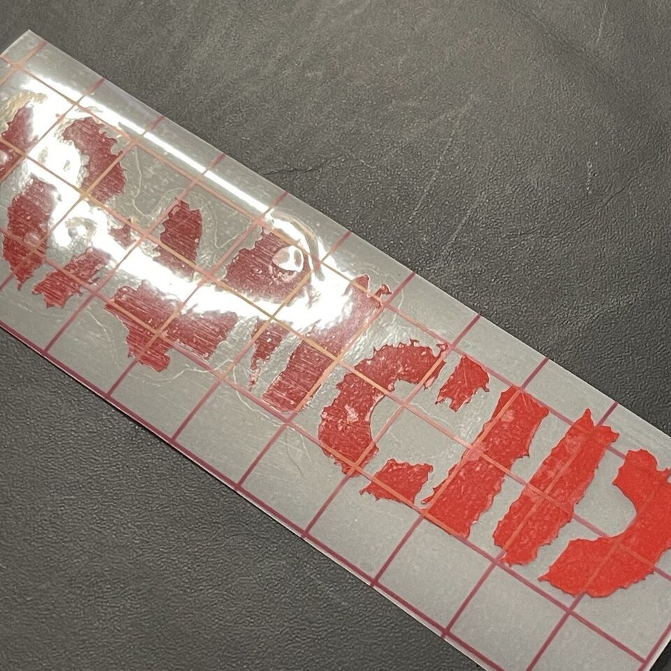 Rancid Car Decal Vinyl Band Logo Glossy Bumper Sticker Hardcore Punk Rock