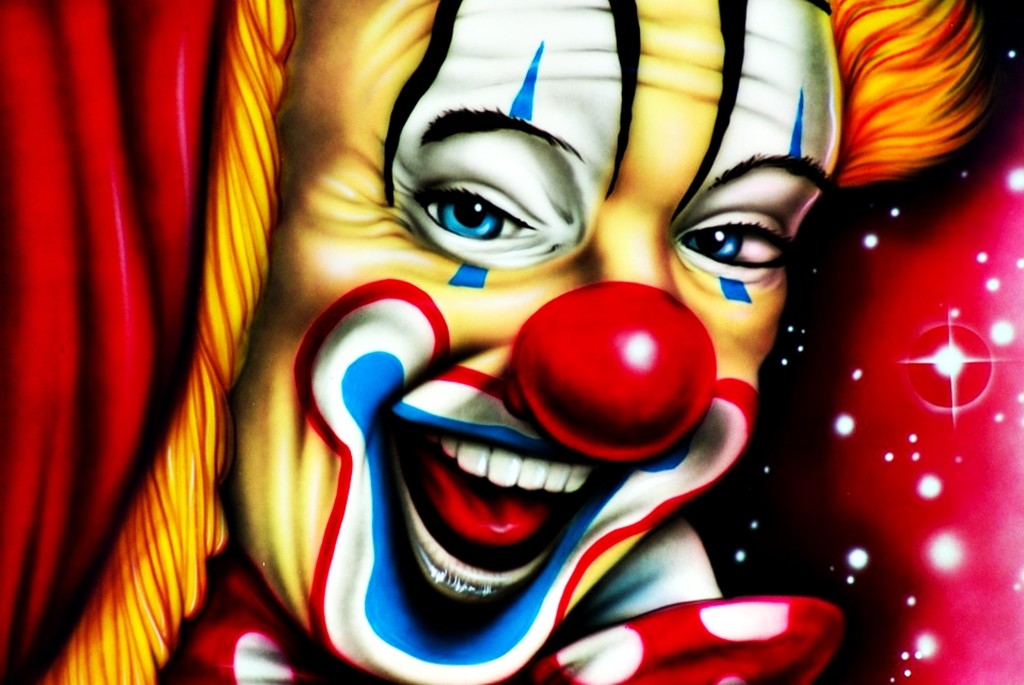 Clown Face Vinyl Sticker Decal Hippie Rock n Roll Grateful Dead Yeti Cup Tumbler