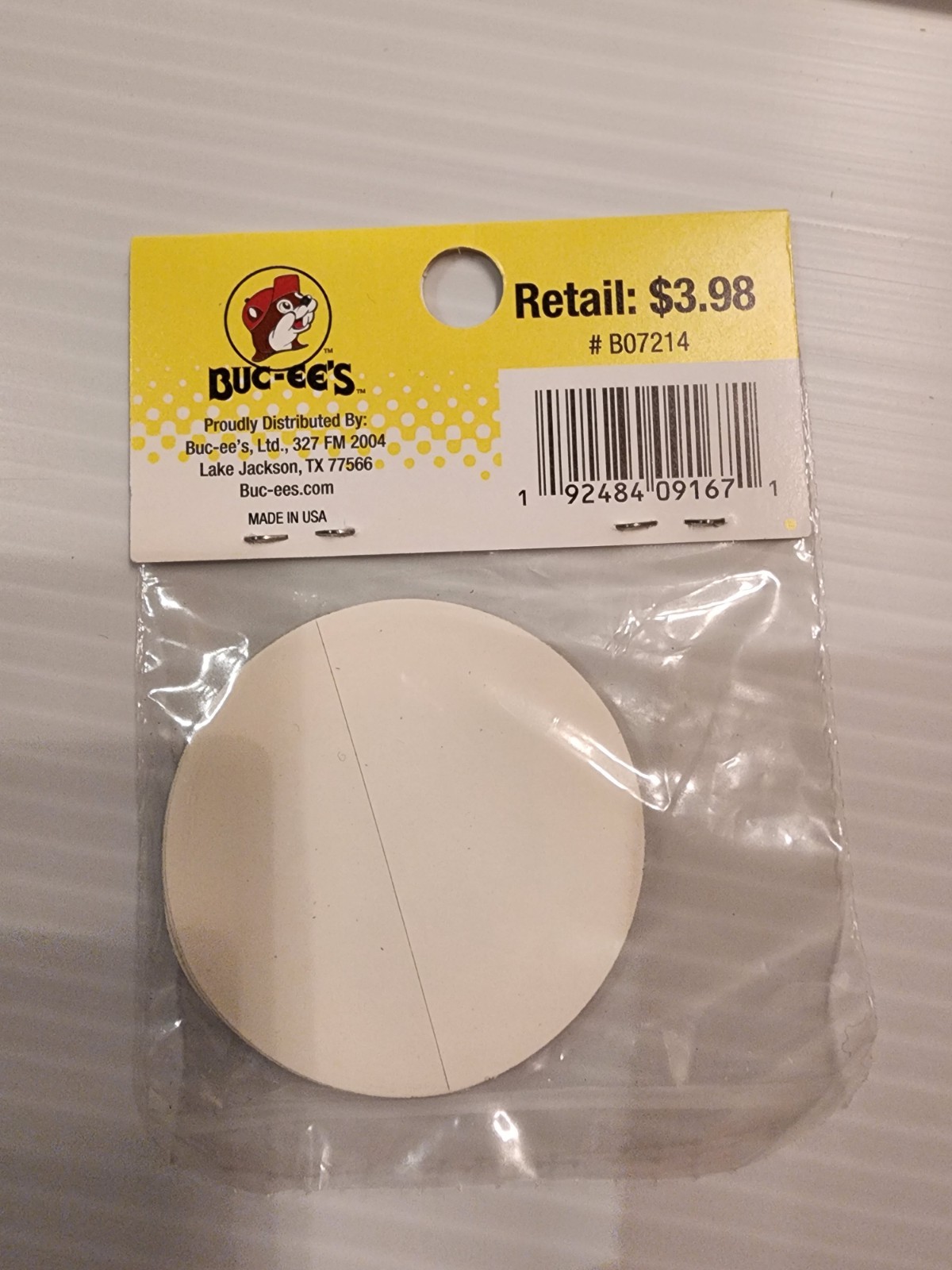 Buc-ee’s Sticker Pack – 10 Stickers with Buc-ee's Logo – Variety of sizes