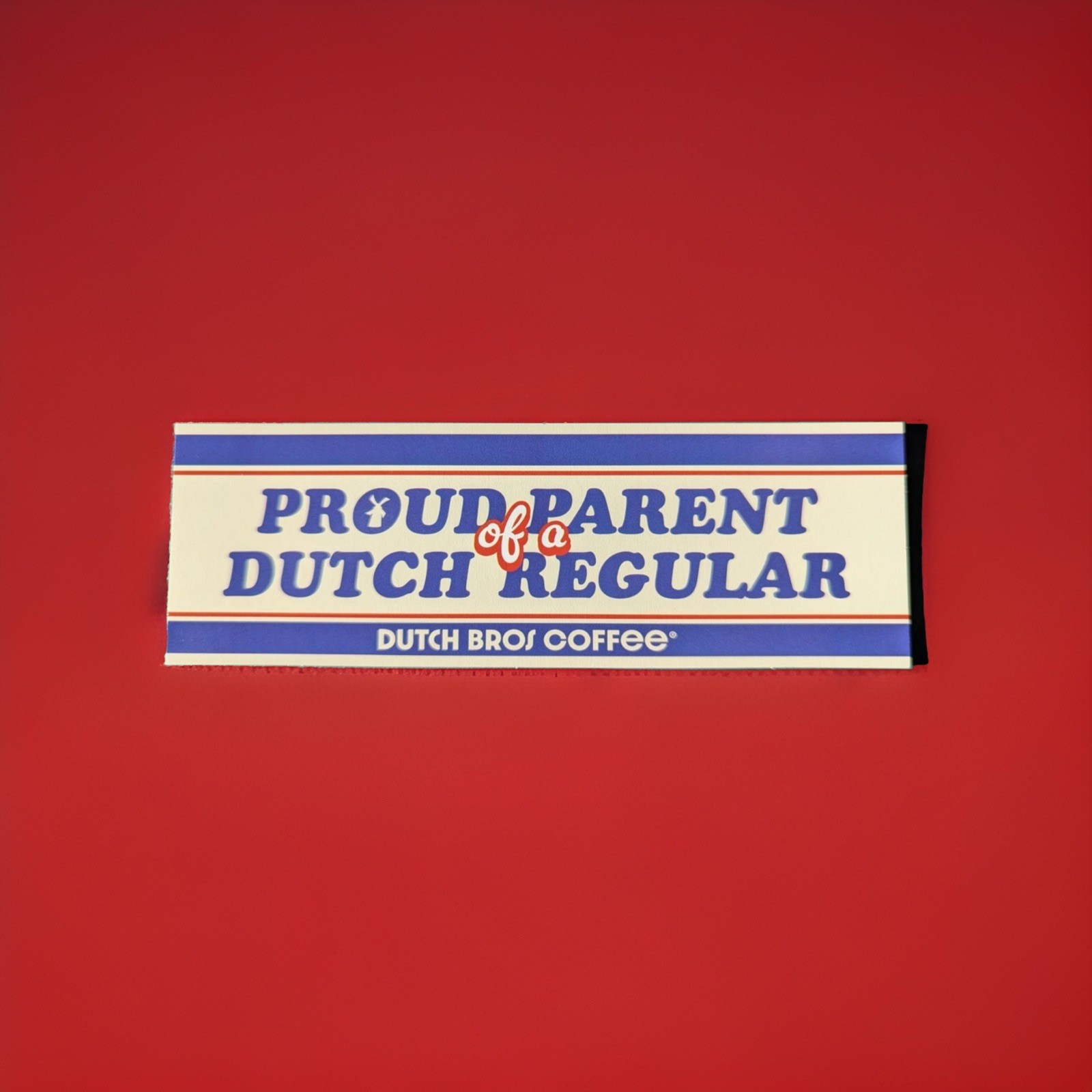 NEW Dutch Bros Proud Parent Of A Dutch Regular Logo Sticker 2026