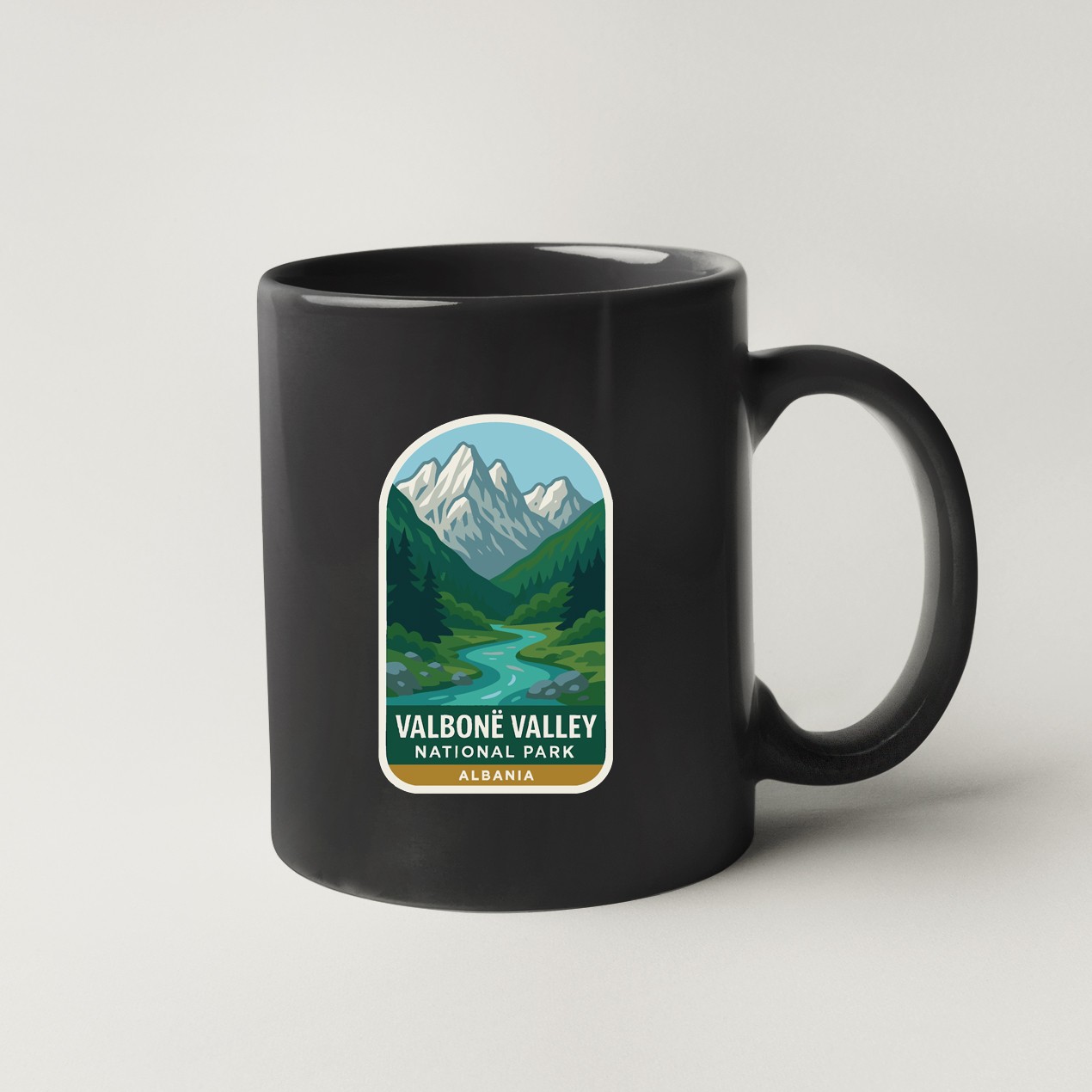 Valbonë Valley Albania National Park Sticker Decal Vinyl Die-Cut World