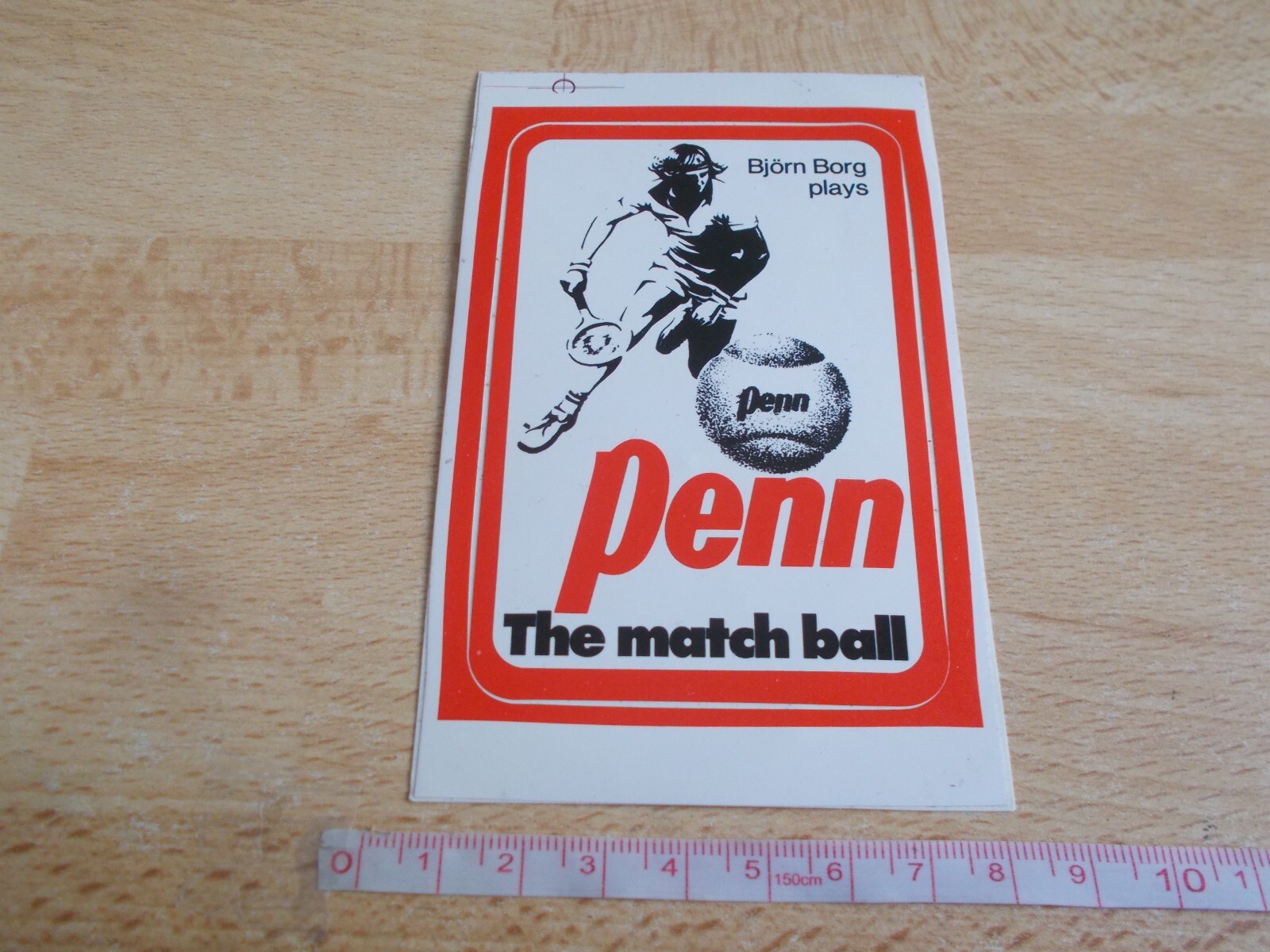 Sticker Tennis – Bjorn Borg Plays Penn