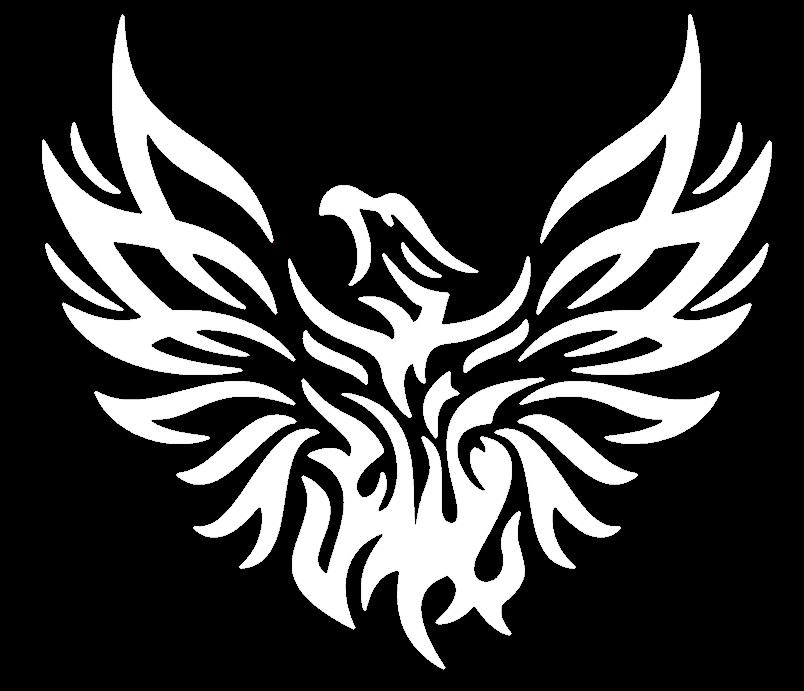 PHOENIX BIRD Decal Stickers for Cars, Windows, Laptops, Tablets, Wall
