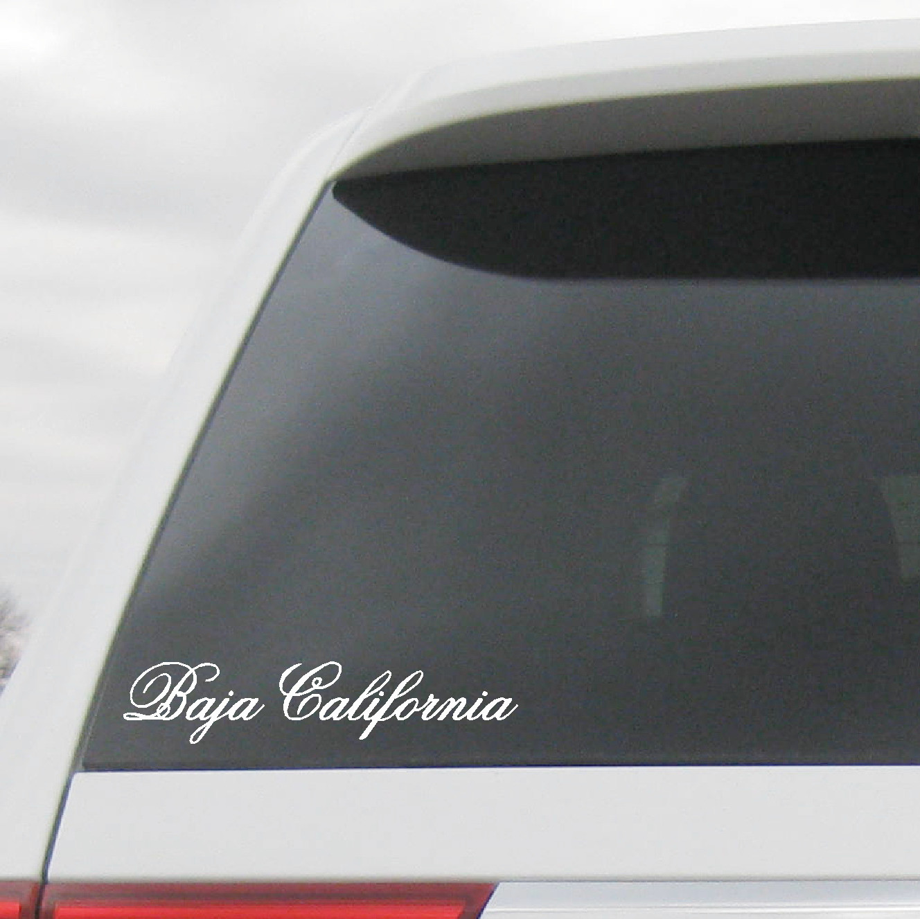 Baja California Decal Mexico State lettering sticker Mexicali Tijuana MX BCN
