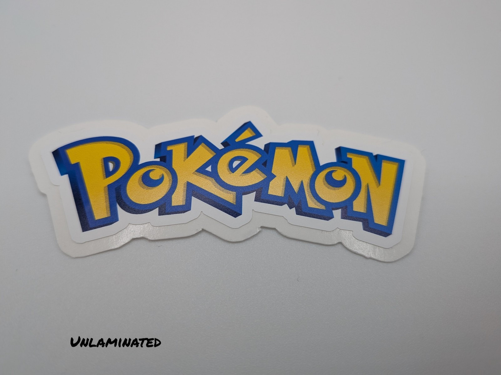 Vinyl Pokemon Sticker – Waterproof, UV-Resistant, Durable – Custom Sizes Availab