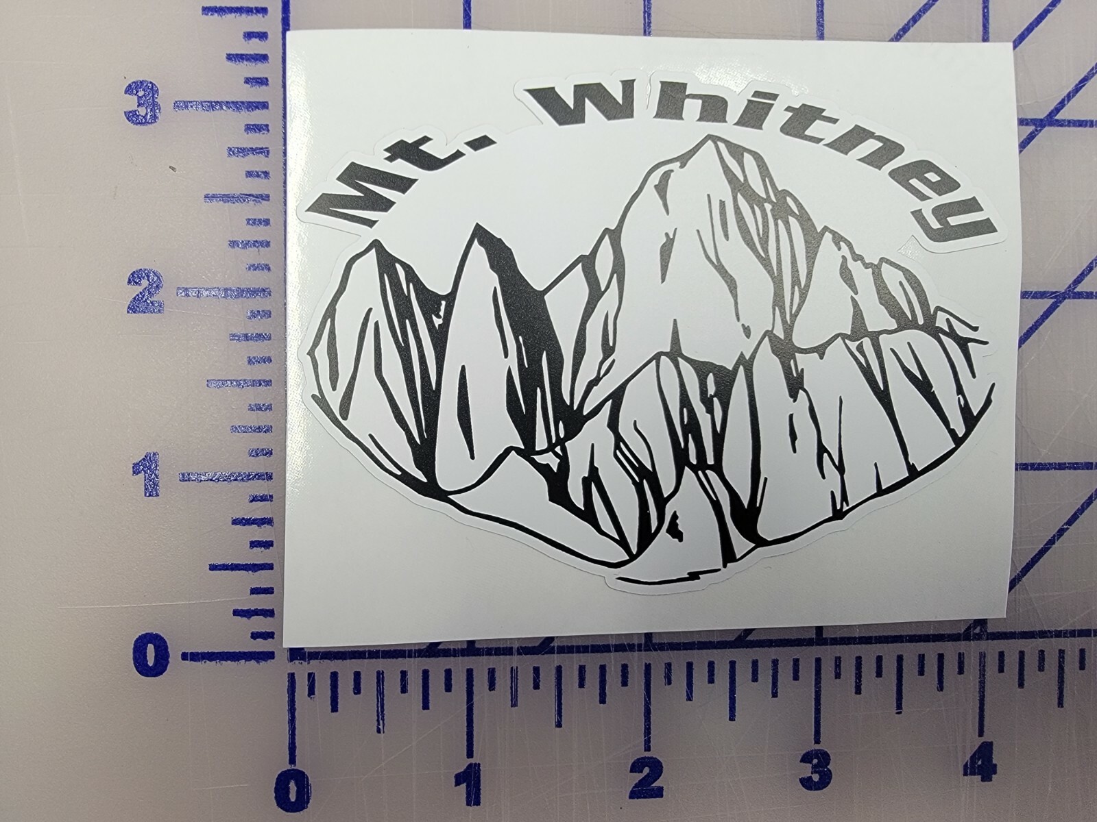 Mt Whitney LONE PINE California Sticker Decal R1036 Highway Sign Road Sign clr