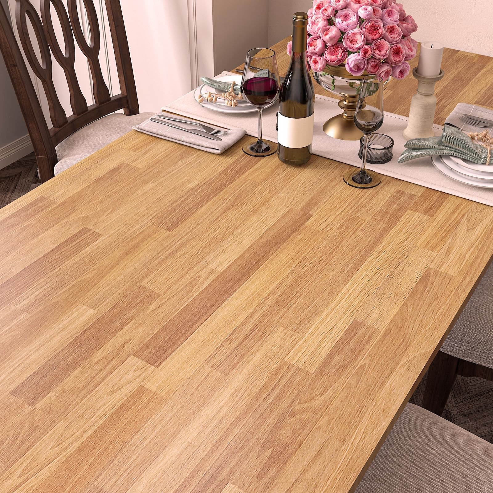 Wood Grain Contact Paper Brown Butcher Block Contact Paper Wood Wallpaper 17….