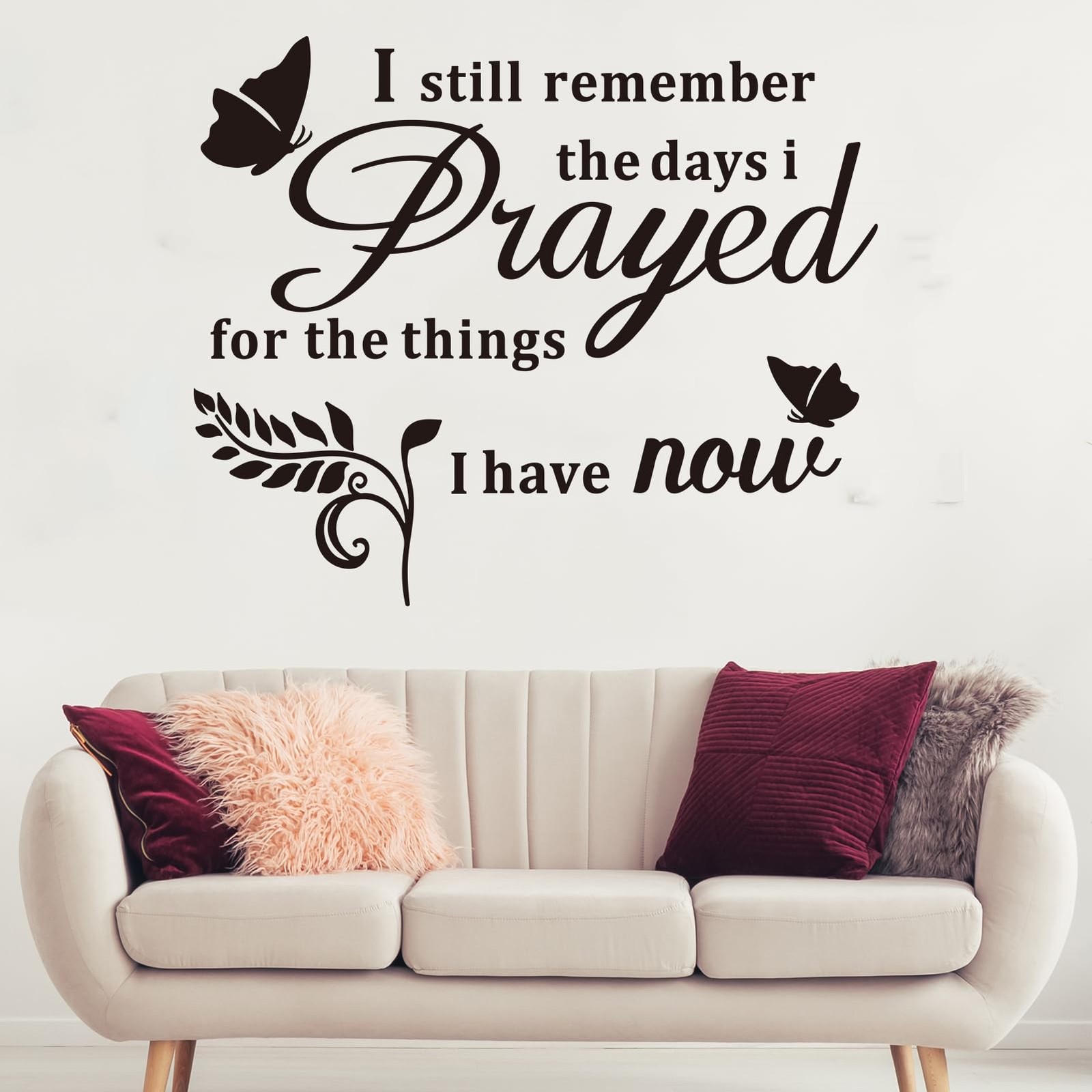 Inspirational Home Quotes Wall Decals: Family Vinyl Art Wall Stickers for Liv…