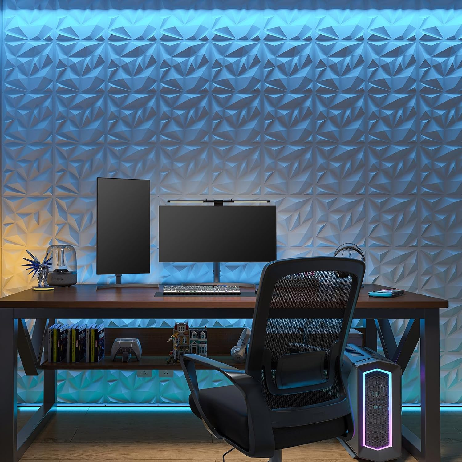 20 Pack Decorative 3D Wall Panels for Interior Wall Decor Living Room, 11.8"X11.